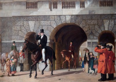 His Last Return From Duty by James William Glass