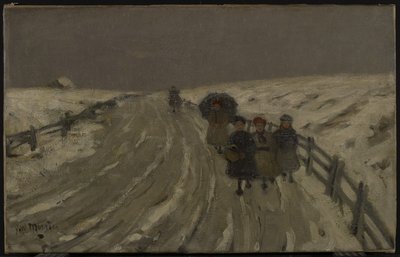 Return from School, c.1901 by James Wilson Morrice