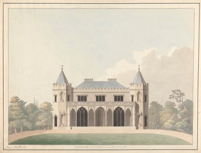 Design for Little Frogmore: Elevation by James Wyatt