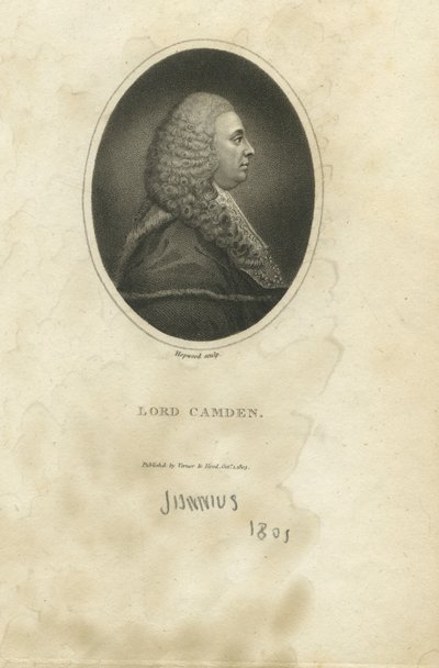 John Jeffreys Pratt, 1st Marquess Camden, 1805 by James, the Elder Hopwood