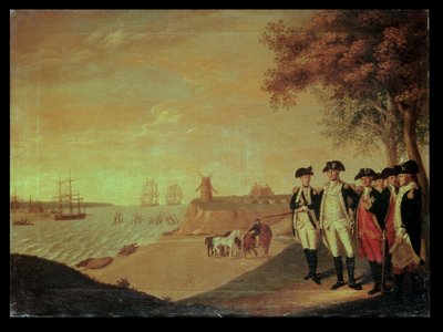 Washington and Generals at Yorktown by James the Elder Peale