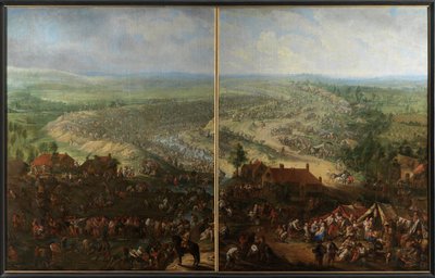 Digging of the Ghent Canal by Jan Anton Garemyn