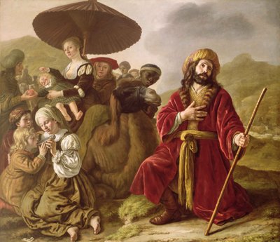Jacob Seeking Forgiveness of Esau by Jan (1620 76) Victors