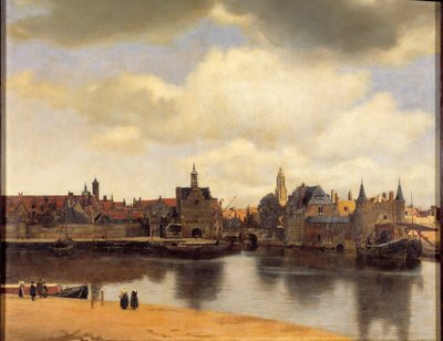 View of the city of Delft by Jan (1632 75) Vermeer