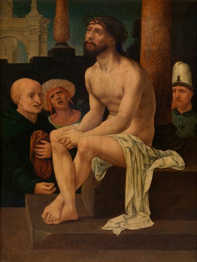 Christ sitting on the Cold Stone by Jan (c.1472 c.1533) Gossaert