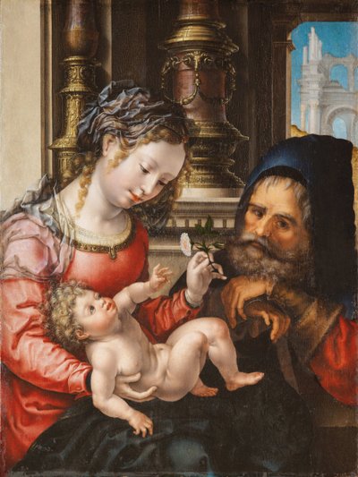The Holy Family by Jan (c.1472 c.1533) Gossaert
