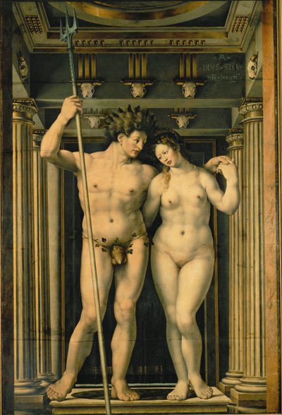 Neptune and Amphitrite by Jan (c.1472-c.1533) Gossaert
