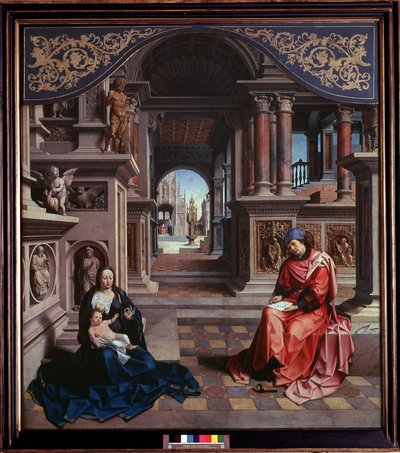 St Luke Painting the Madonna (1515) by Jan (c.1472 c.1533) Gossaert