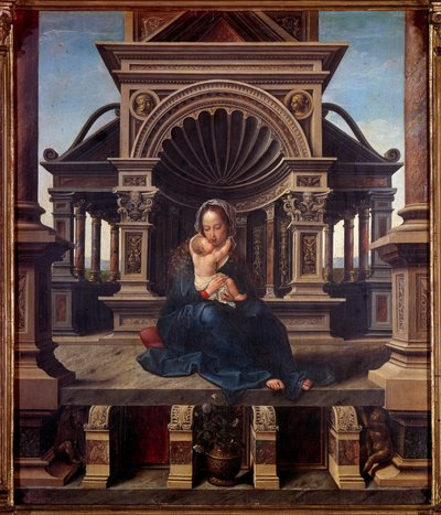 The Virgin of Leuven by Jan (c.1472 c.1533) Gossaert
