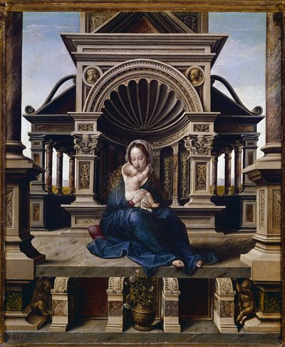 The Virgin of Louvain by Jan (c.1472 c.1533) Gossaert