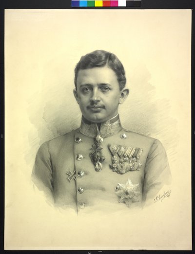 Emperor of Austria Charles I by Jan (studio of) Langhans