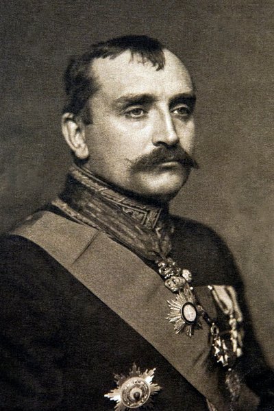 Paul Claudel in consul costume 1910 - photography by Jan Nepomuk Langhans by Jan (studio of) Langhans