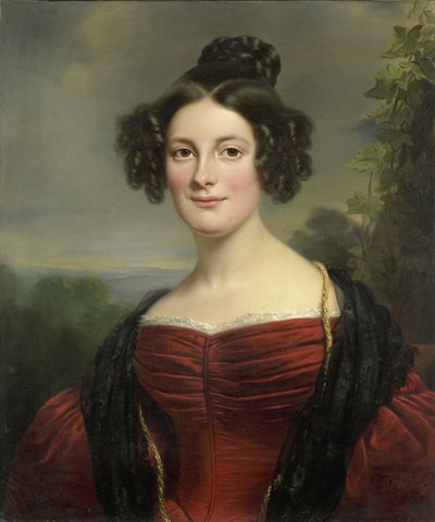 Catharina Annette Fraser by Jan Adam Janszoon Kruseman