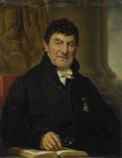 Dr. Cornelis Hendrik à Roy, Physician and Biographer by Jan Adam Kruseman