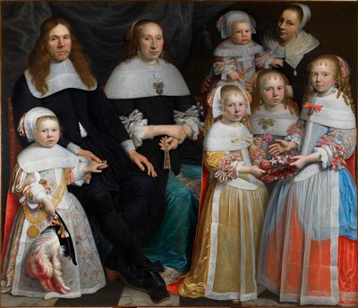 Meyndert Sonck with Wife and Children by Jan Albertsz. Rotius