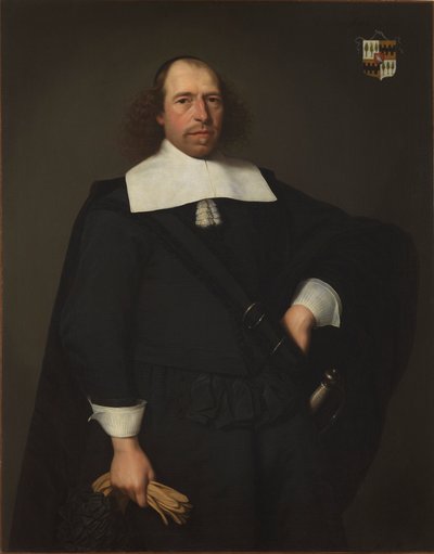 Portrait of Adriaen van Bredehoff, 1659 by Jan Albertsz. Rotius