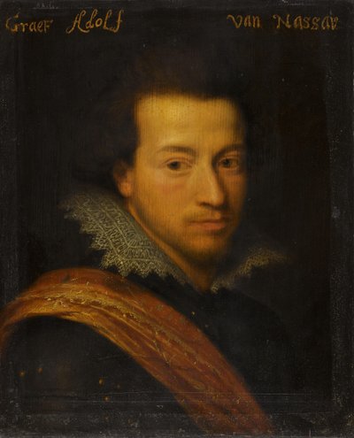 Portrait of Adolf, Count of Nassau-Siegen by Jan Antonisz van Ravesteyn (workshop of)