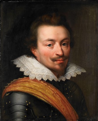 Portrait of Jan the Younger, Count of Nassau-Siegen (Count John VIII of Nassau-Siegen) by Jan Antonisz van Ravesteyn (workshop of)