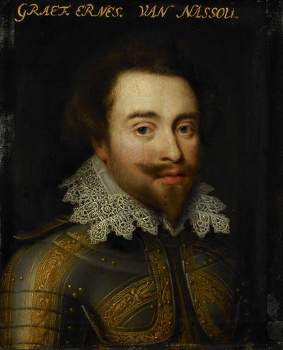 Portrait of Johan Ernst I, Count of Nassau-Siegen by Jan Antonisz van Ravesteyn (workshop of)