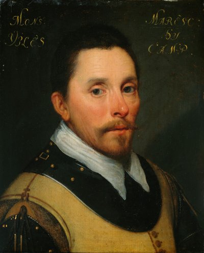 Portrait of Joost de Soete, Lord van Villers by Jan Antonisz van Ravesteyn (workshop of)