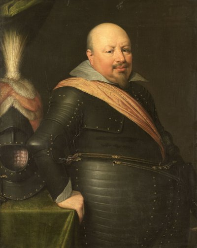Portrait of Nicolaas Schmelzing (1561-1629) by Jan Antonisz van Ravesteyn (workshop of)