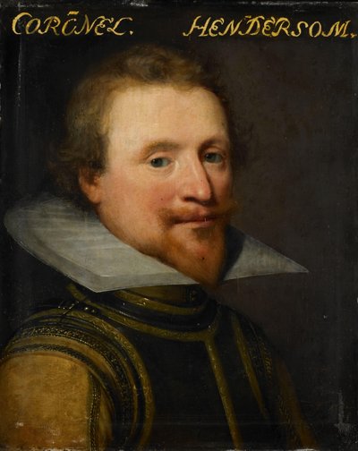 Portrait of Sir Robert Henderson of Tunnegask, Colonel of the Scotch Guards by Jan Antonisz van Ravesteyn (workshop of)