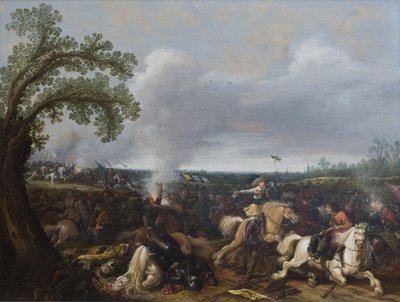 King Gustav II Adolf of Sweden at the Battle of Lützen November 16th, 1632 by Jan Asselijn