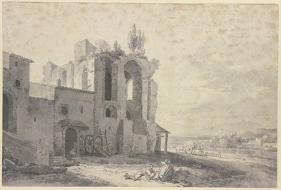 Roman Ruins by Jan Asselijn