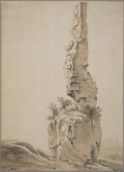 Ruins in a Landscape by Jan Asselijn