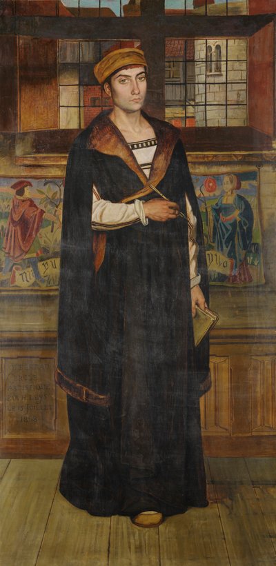 The Painter Quinten Massijs by Jan August Hendrik Baron Leys