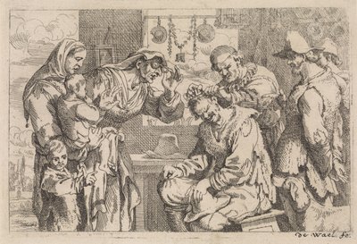 The Village Surgeon by Jan Baptist de Wael