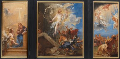 The Snyders Triptych. Around 1659 by Jan Boeckhorst