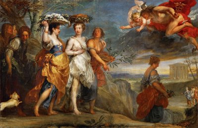 Mercury Meets Herse by Jan Boeckhorst