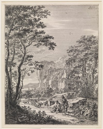 Landscape with an Ox Cart, View Between Ancona and Senigallia by Jan Both