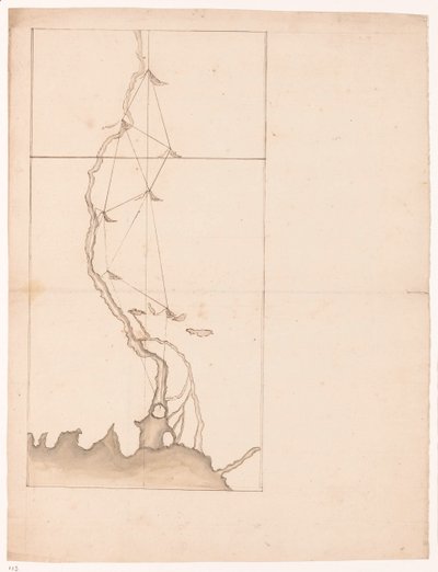 Triangulation Along a River by Jan Brandes