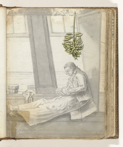Man with Book by the Window by Jan Brandes