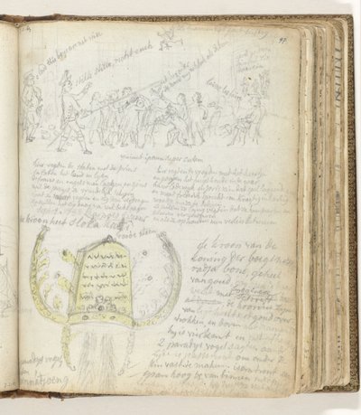 Political Allegory; the Crown of the Bugis King by Jan Brandes