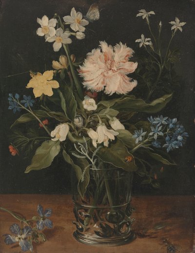Still Life with Flowers in a Glass by Jan Brueghel (I)