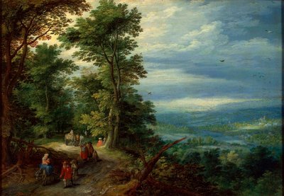 Edge of the Forest The Flight into Egypt, 1610 by Jan Brueghel the Elder