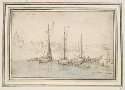 View of Ruhrort and Duisburg by Jan Brueghel the Elder