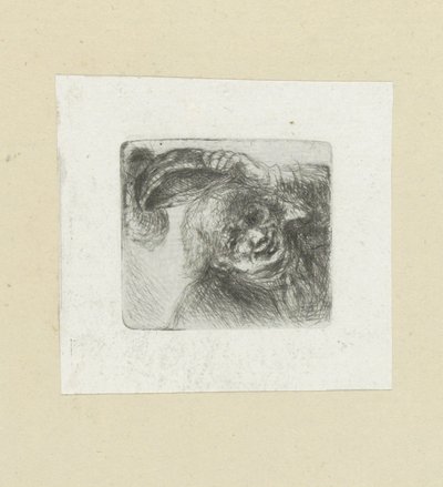 Laughing Man (The Compleat Work of Etchings by John Chalon) by Jan Chalon