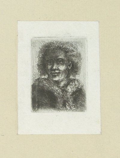 Man with Fur Collar by Jan Chalon