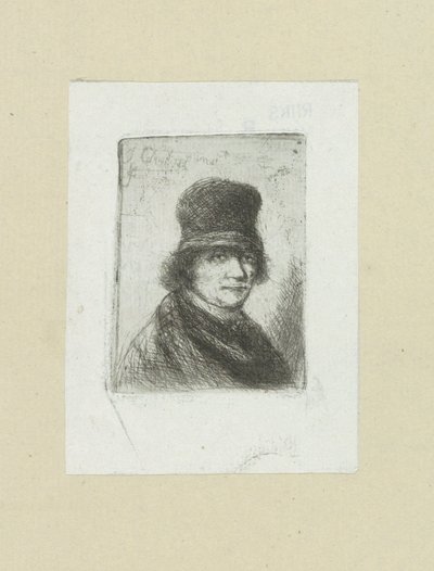 Man with Top Hat by Jan Chalon