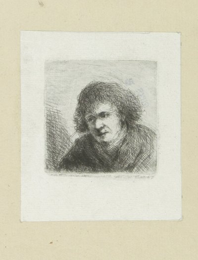 Adult Man, Facing Left by Jan Chalon