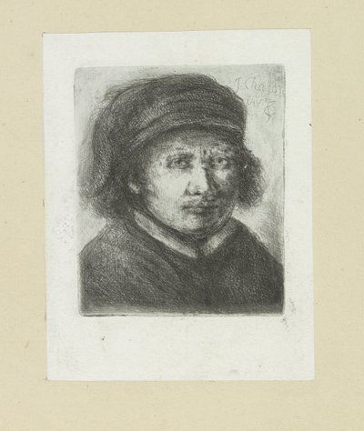 Adult Man, Facing Right by Jan Chalon