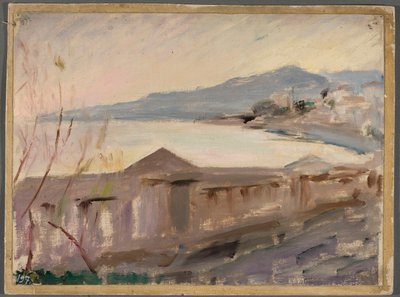 Lower Terrace of the Bachchi-Dere Villa. From a Journey to Crimea by Jan Ciągliński