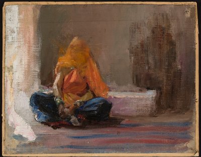 Indian Woman. From a Journey to India by Jan Ciągliński