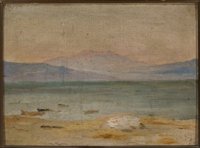 Sea of Galilee. From a Journey to Palestine by Jan Ciągliński