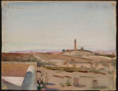 On the Edge of the City and the Desert. From a Journey to Palestine by Jan Ciągliński