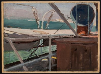 On the Ship "Odessa" Flying Dutchman. From a Journey to Palestine by Jan Ciągliński